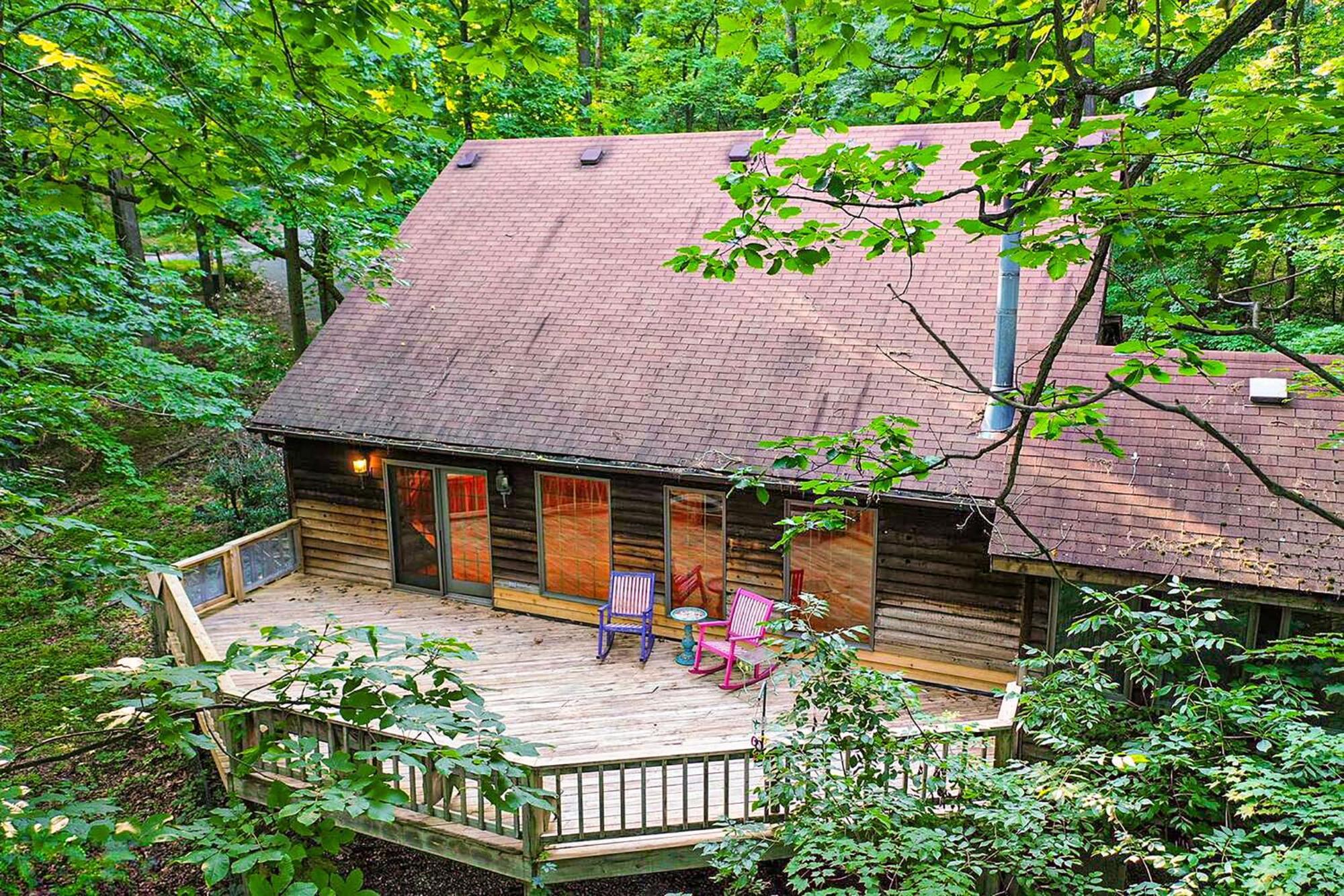 Huge Cabin W Hot Tub, Deck, Grill, Fire Pit, Wifi Berkeley Springs Esterno foto